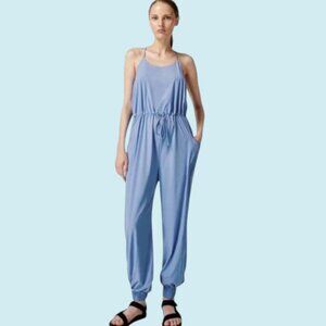 Sweaty Betty Karma Jumpsuit Women's US Size 8 Lightweight Activewear NWT $148